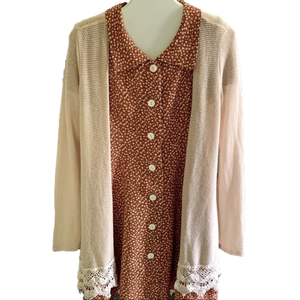 Ivory Cardigan Sweater